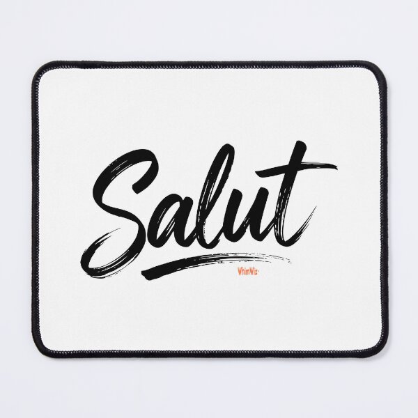Item preview, Salut - Hello designed and sold by WhimWiz.