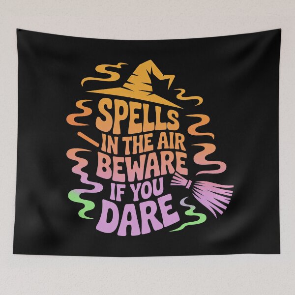 Item preview, BEWARE, SPELLS IN THE AIR! designed and sold by SharingLove.