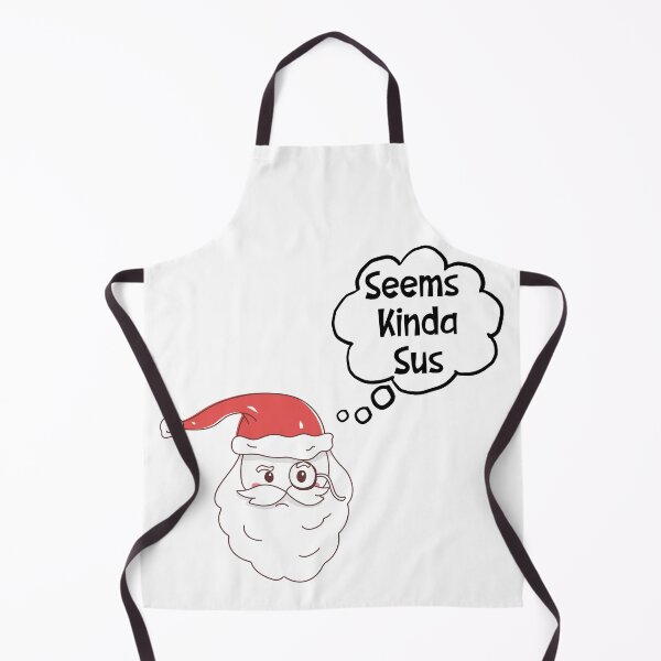 Item preview, Seems Kinda Sus Santa Suspiciously designed and sold by Petal & Flame.