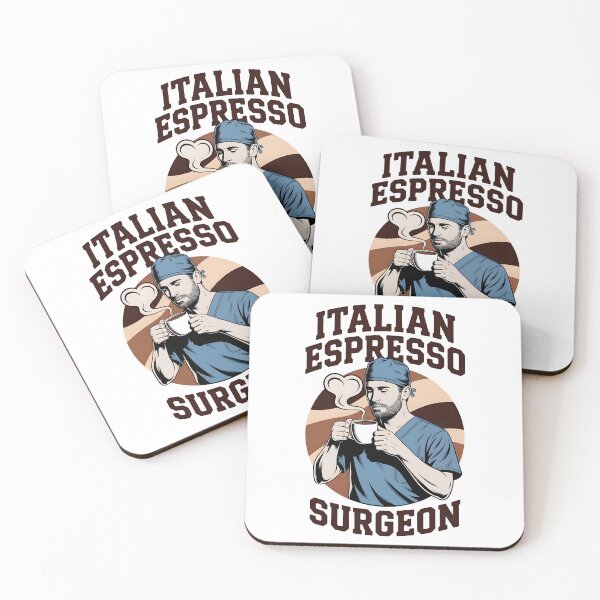 Item preview, Italian Espresso Surgeon T-Shirt | Vintage Café-Style Medical Humor Apparel, Coffee-Themed Surgeon Gift, Heart Steam Medical Art designed and sold by ClinicalHubs.