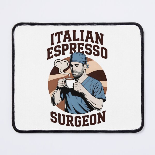 Item preview, Italian Espresso Surgeon T-Shirt | Vintage Café-Style Medical Humor Apparel, Coffee-Themed Surgeon Gift, Heart Steam Medical Art designed and sold by ClinicalHubs.
