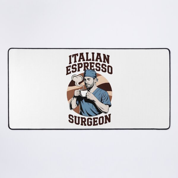 Item preview, Italian Espresso Surgeon T-Shirt | Vintage Café-Style Medical Humor Apparel, Coffee-Themed Surgeon Gift, Heart Steam Medical Art designed and sold by ClinicalHubs.