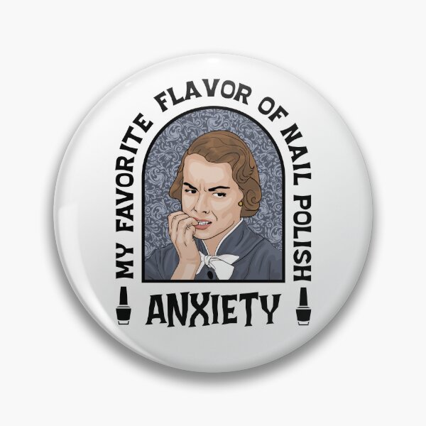 Item preview, Anxiety Nail Polish designed and sold by Unhinged Heather.