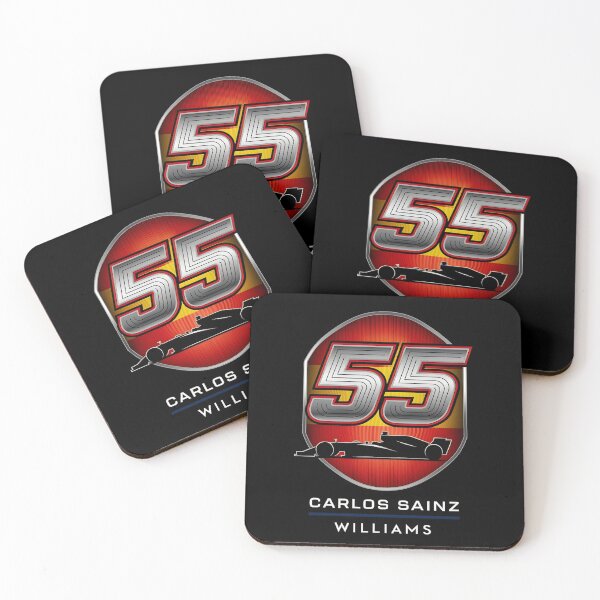 Item preview, Carlos Sainz 55 Spanish Emblem F1 Car designed and sold by Studio F1Grid.