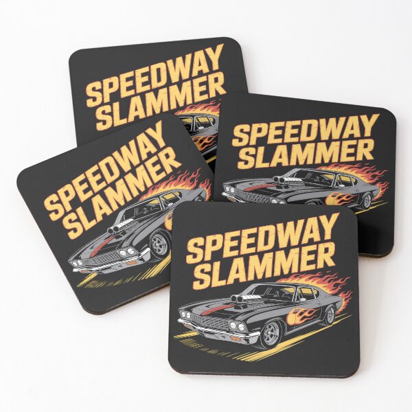 Item preview, Speedway Slammer car enthusiast gift designed and sold by Pawel Oska.