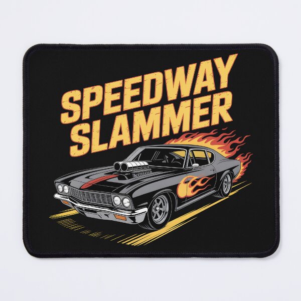 Item preview, Speedway Slammer car enthusiast gift designed and sold by Pawel Oska.