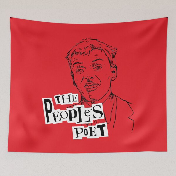 Item preview, The People's Poet - Rik Mayall, The Young Ones designed and sold by SmashingBlouses.