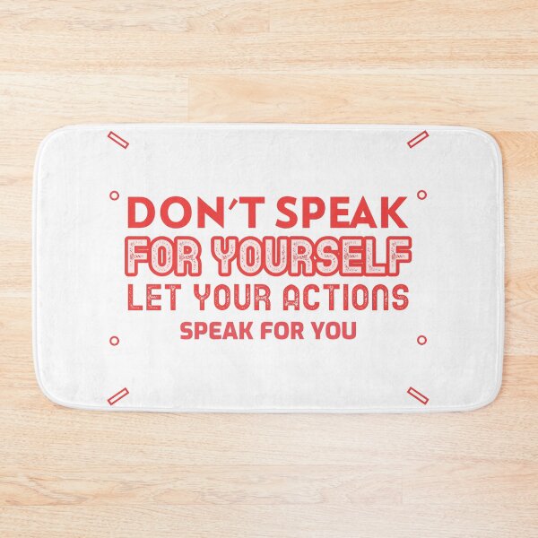 Item preview, Let Your Actions Speak For You! designed and sold by MNY-MERCH.