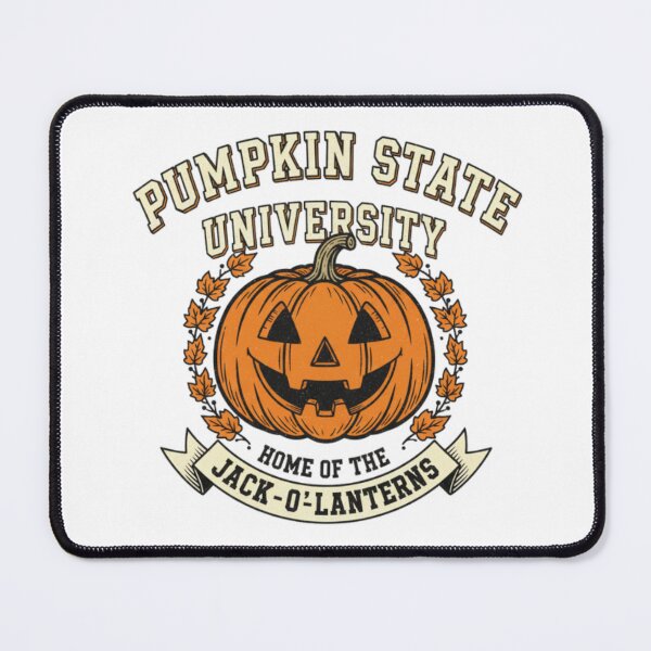 Item preview, Pumpkin State University | Funny Halloween College Shirt Design | Jack-O’-Lantern Uni designed and sold by Catzelle.