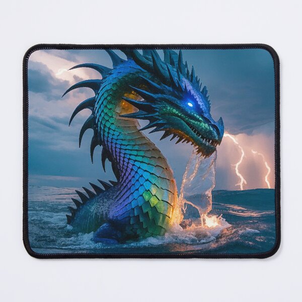 Item preview, Water Dragon in Storm designed and sold by AnGodeSign.