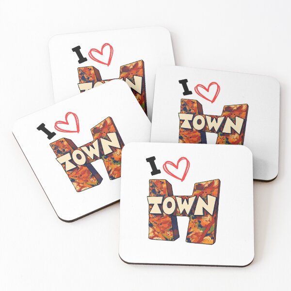 Item preview, I Heart H-Town Splatter designed and sold by TaftMcWhorter.
