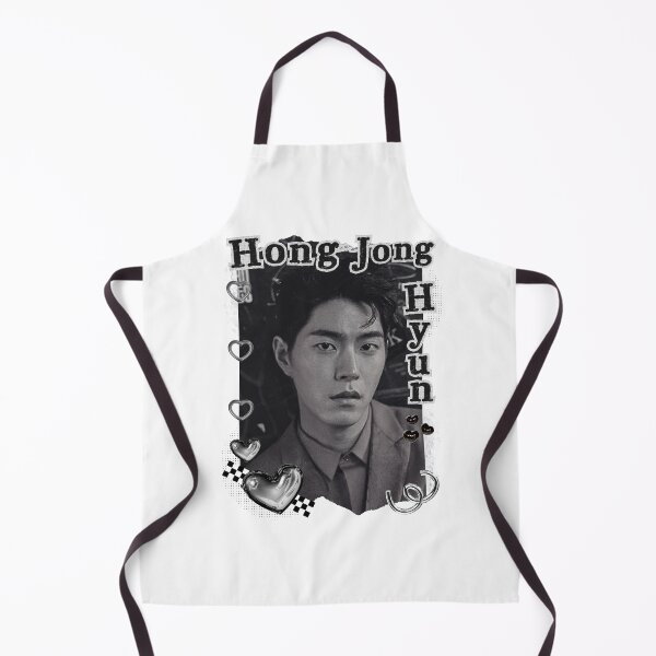 Item preview, Hong Jong-hyun Korean Actor Black and White Collage Digital Art Portrait designed and sold by AJUNICE STUDIO.