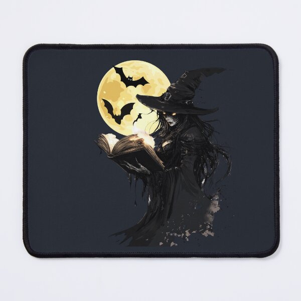 Item preview, Halloween Dark Witch Under the Full Moon designed and sold by Szpaku desart .