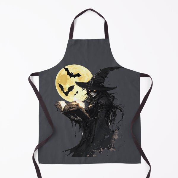Item preview, Halloween Dark Witch Under the Full Moon designed and sold by Szpaku desart .
