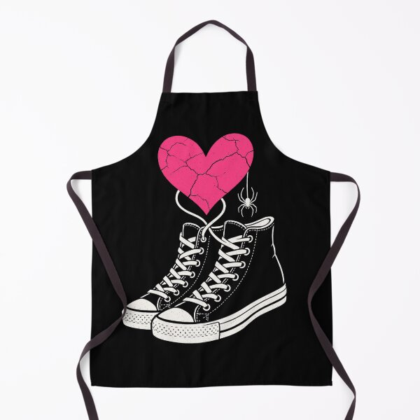 Item preview, Broken Heart Sneakers T-Shirt – Emo Punk Grunge Style designed and sold by ZYNORAworld.