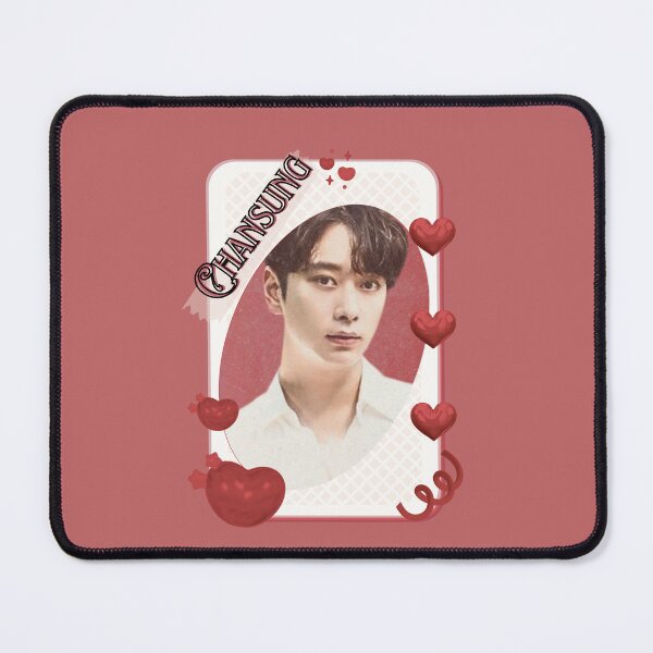 Item preview, Hwang Chansung 2PM Korean Actor Card Red Aesthetic Collage Design designed and sold by AJUNICE STUDIO.