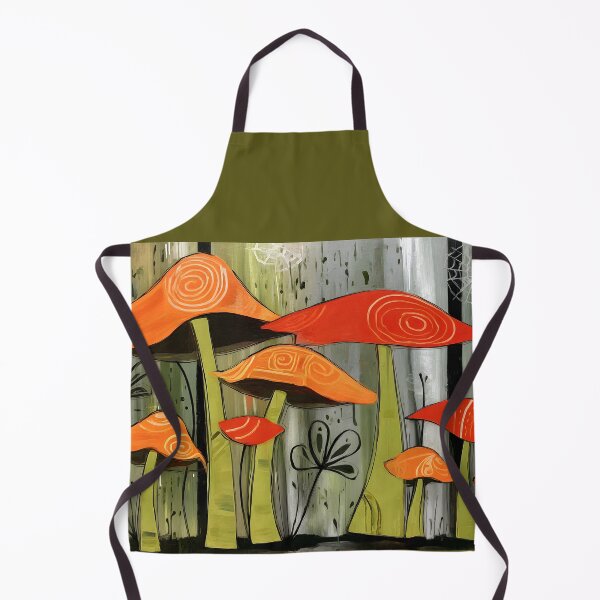 Item preview, Haunted Fungi- A Whimsical Trippy Halloween Haunted Forest Full of Magic designed and sold by OlfactoART Studio.