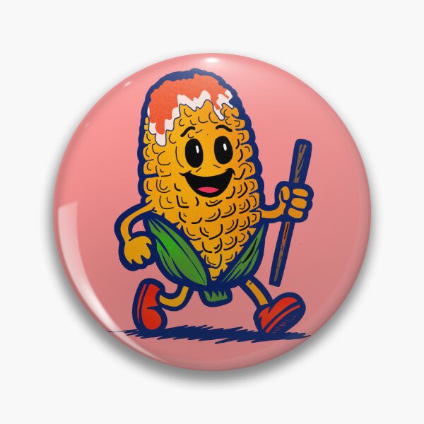 Item preview, Corn Vibes – Walking Character designed and sold by KingxScribble.
