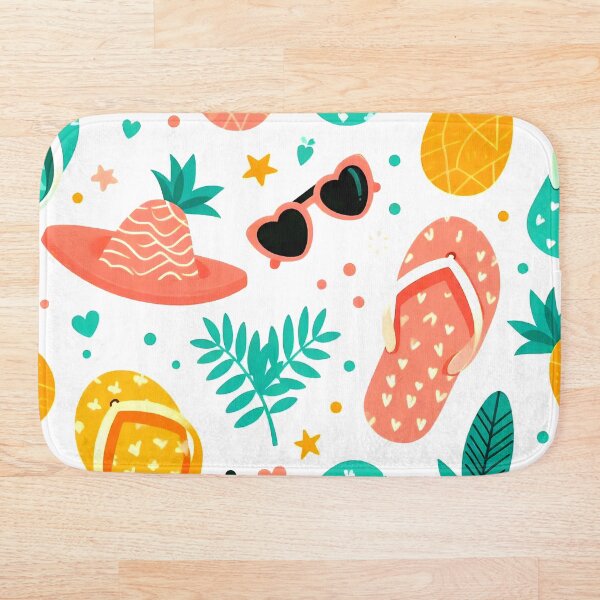 Item preview, Vibrant Summer Hawaiian Seamless Pattern Collection | Cute Minimal Tropical Designs designed and sold by Everova.