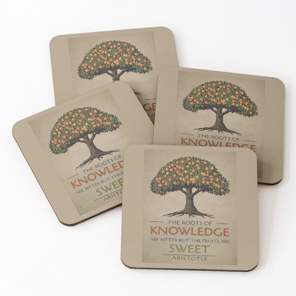 Item preview, The roots of knowledge are bitter but the fruits are sweet - Aristotle  designed and sold by StudioRedKoala.