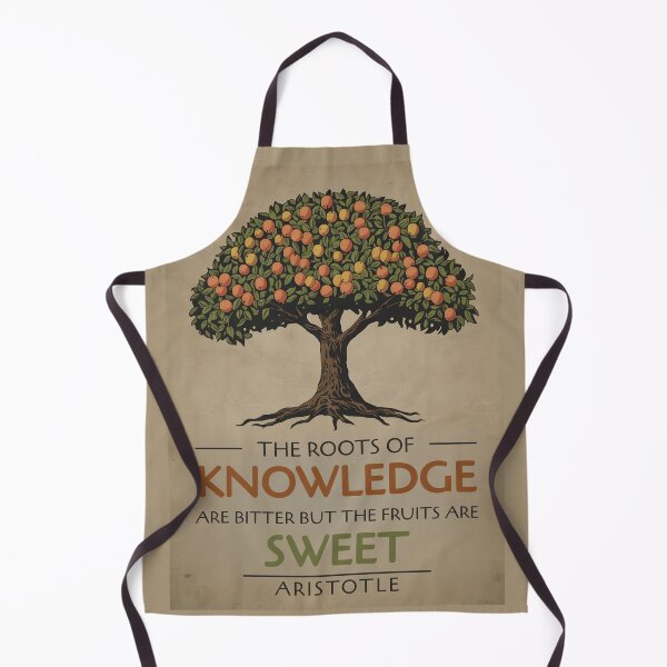 Item preview, The roots of knowledge are bitter but the fruits are sweet - Aristotle  designed and sold by StudioRedKoala.