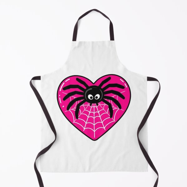 Item preview, Pink Heart with Spider Web – Emo Punk Grunge Design designed and sold by ZYNORAworld.