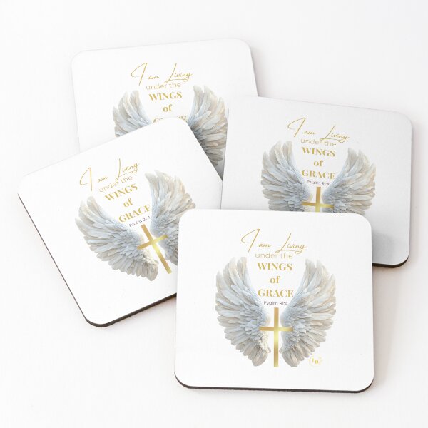 Item preview, I am Living Under the Wings of Grace T-Shirt – Inspirational Christian Tee | Faith-Based Graphic Tee Shirt  designed and sold by LILURA07 - Designs By Lily .
