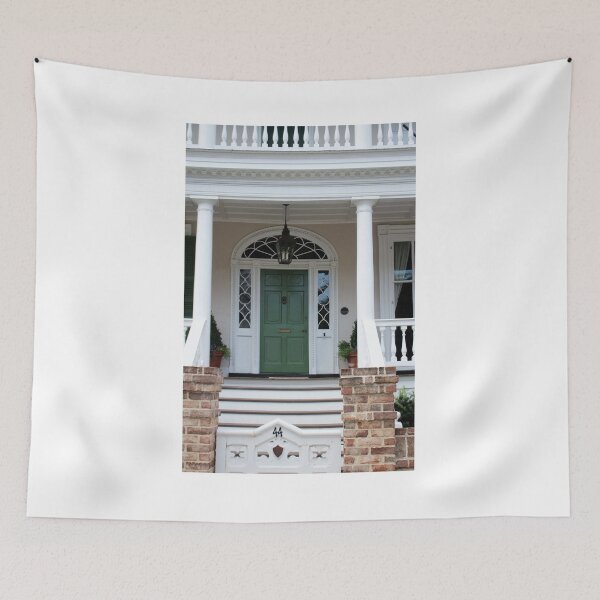 Item preview, Charming Green Door Entrance designed and sold by Cynthia48.