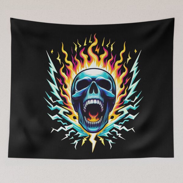 Item preview, Electrified Reaper Skull designed and sold by Mark Cannon.