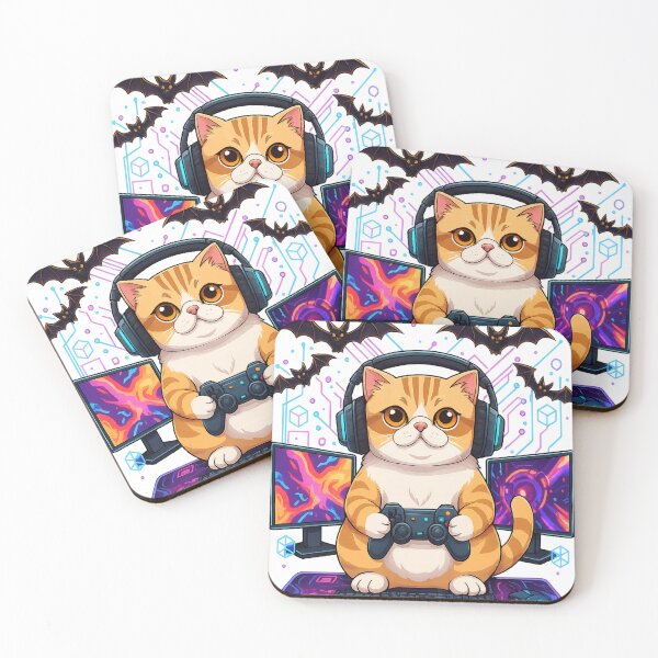 Item preview, Cat Gamer designed and sold by Red White & WG.