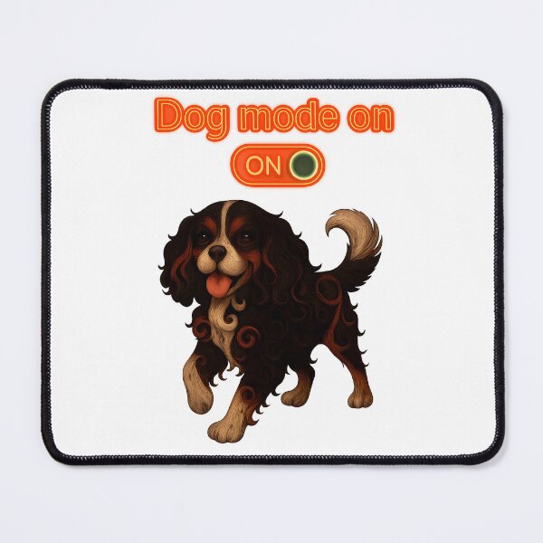 Item preview, Elegant Cavalier – Dog Mode On designed and sold by FunnySignalStudio.