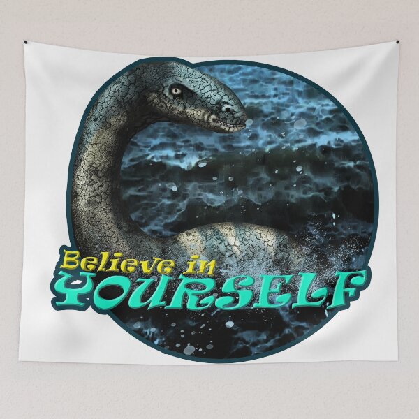 Item preview, Nessie - Believe in Yourself designed and sold by SeenThruTheFog.