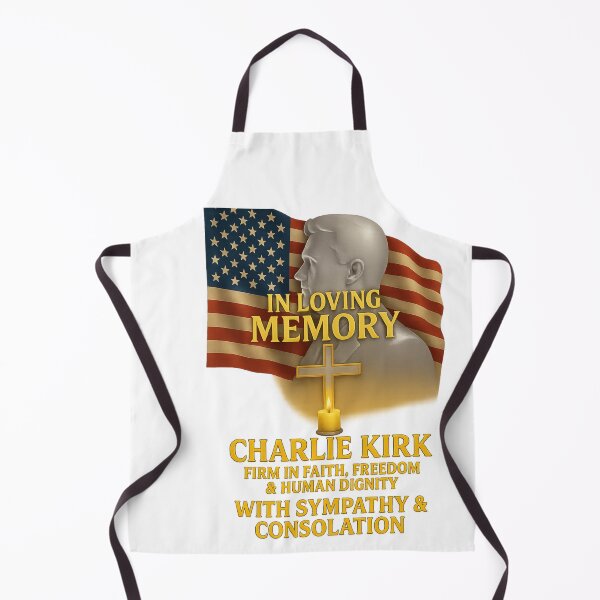 Item preview, In Loving Memory of Charlie Kirk – Faith, Freedom & Human Dignity Tribute designed and sold by GogoVibes.