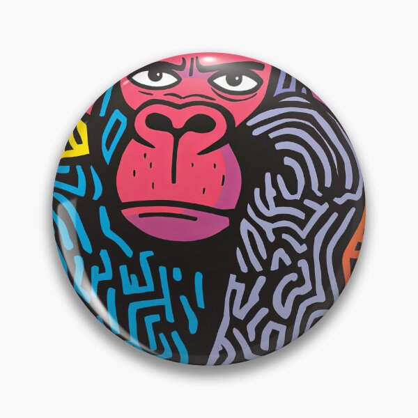 Item preview, Playful Gorilla Pop Art designed and sold by noolook.