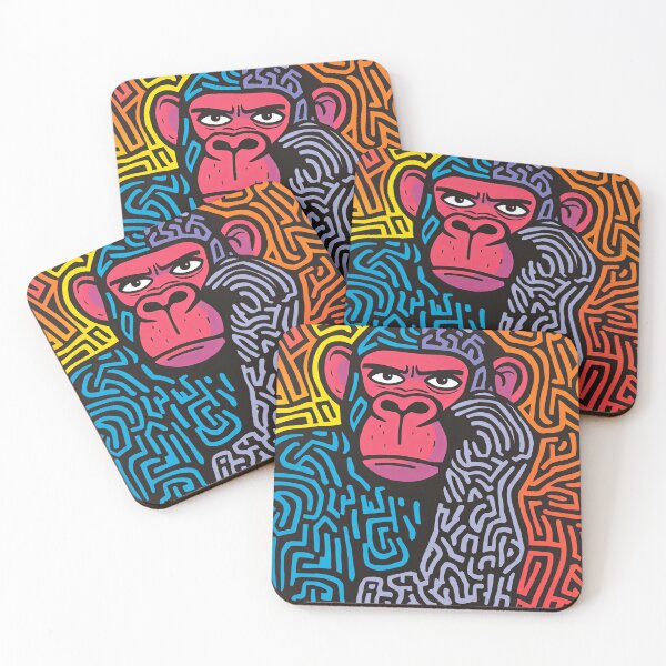 Item preview, Playful Gorilla Pop Art designed and sold by noolook.