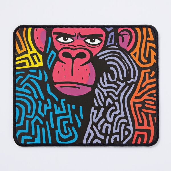 Item preview, Playful Gorilla Pop Art designed and sold by noolook.