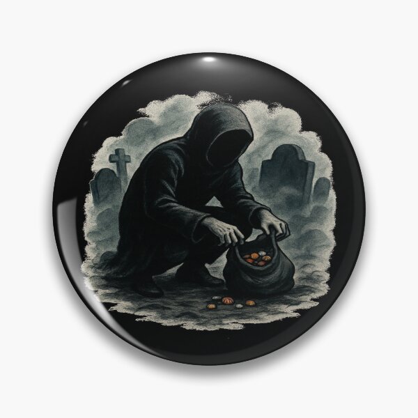 Item preview, Figure Collecting Candy in Graveyard designed and sold by YourFavBuddy.