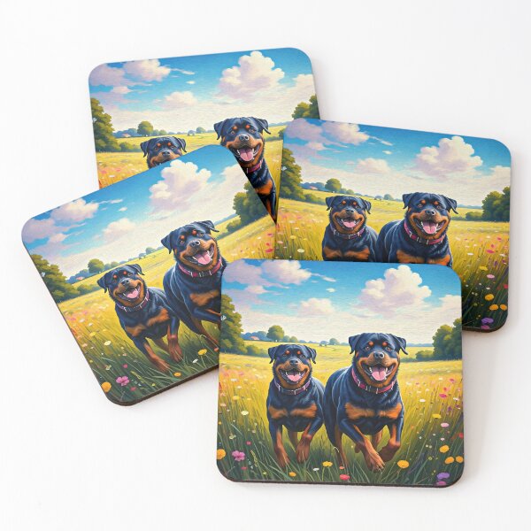 Item preview, Rottweilers! Our Best Friends! designed and sold by PawPrintedArt.
