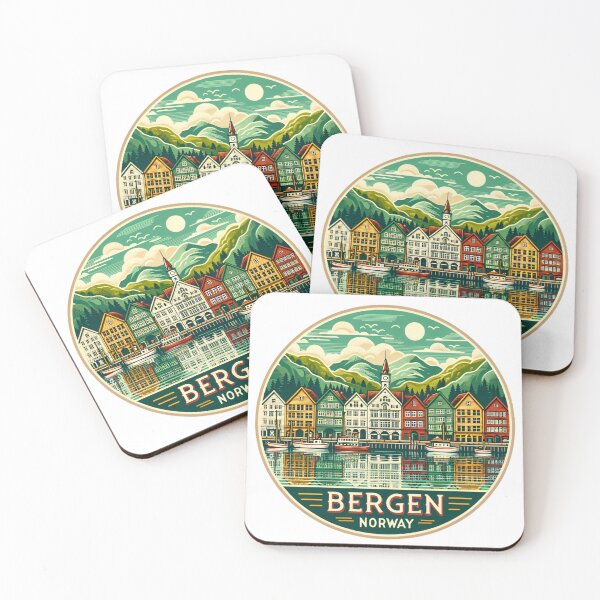 Item preview, Bergen Norway designed and sold by LoveLabDesign.