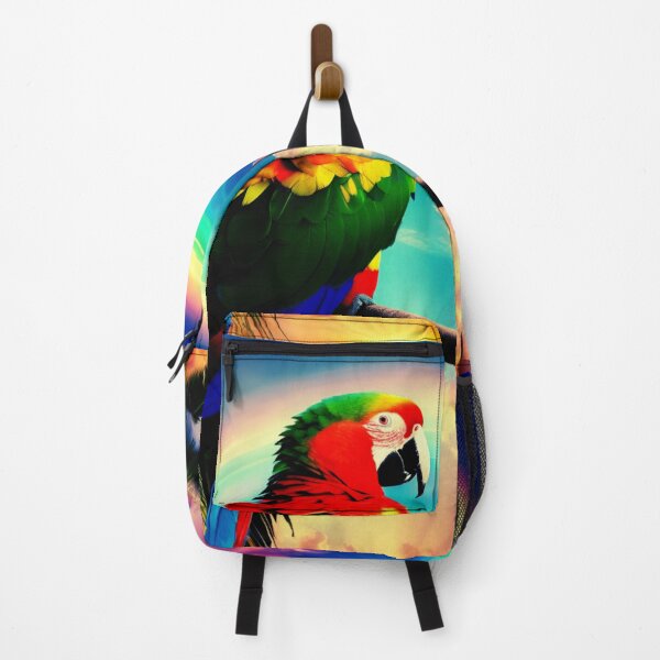 Item preview, Colorful Parrot in the Clouds designed and sold by Zofia Sosnecka.