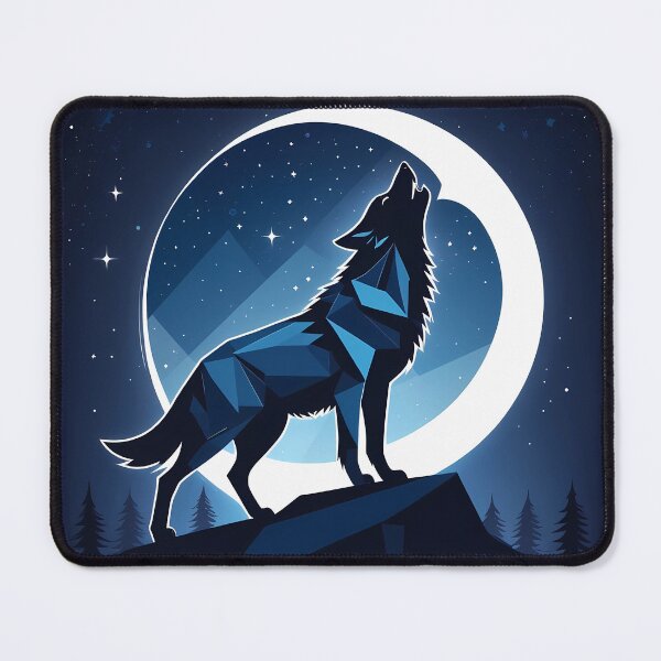 Item preview, Wolf Howl - Geometric Night designed and sold by VIRALOOP.