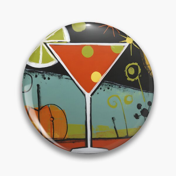 Item preview, Sip Into Halloween Night with a Lime-Garnished Cocktail Pumpkins and Twinkling Stars designed and sold by OlfactoART Studio.