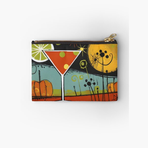 Item preview, Sip Into Halloween Night with a Lime-Garnished Cocktail Pumpkins and Twinkling Stars designed and sold by OlfactoART Studio.