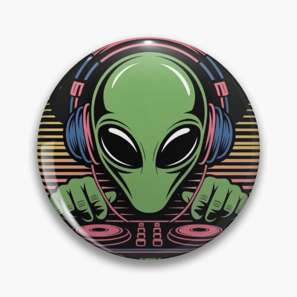 Item preview, DJ ALIEN  designed and sold by laryspaints.