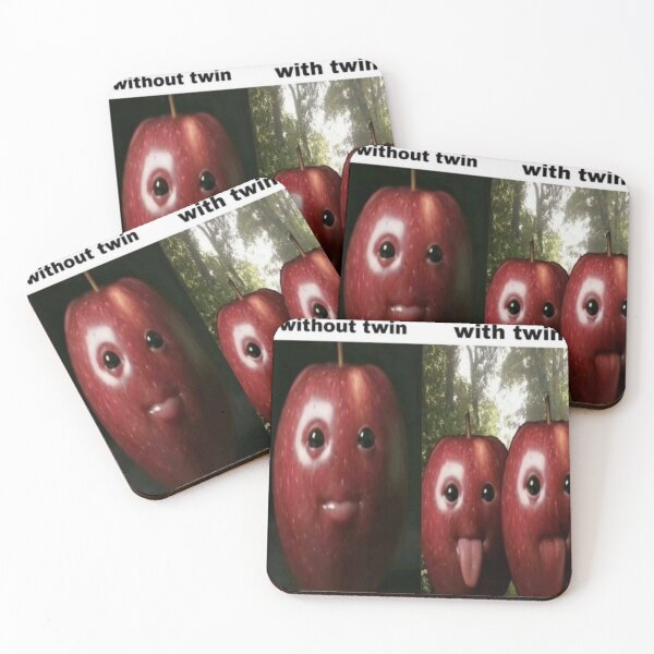 Item preview, Apple twin meme designed and sold by SnoozyStore.
