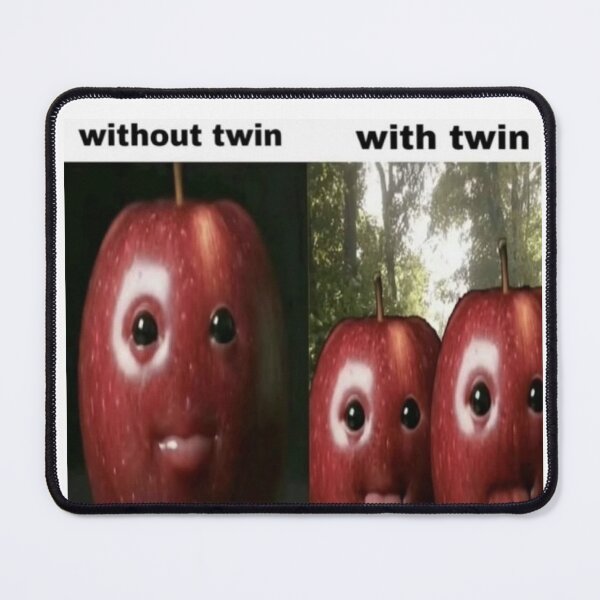 Item preview, Apple twin meme designed and sold by SnoozyStore.