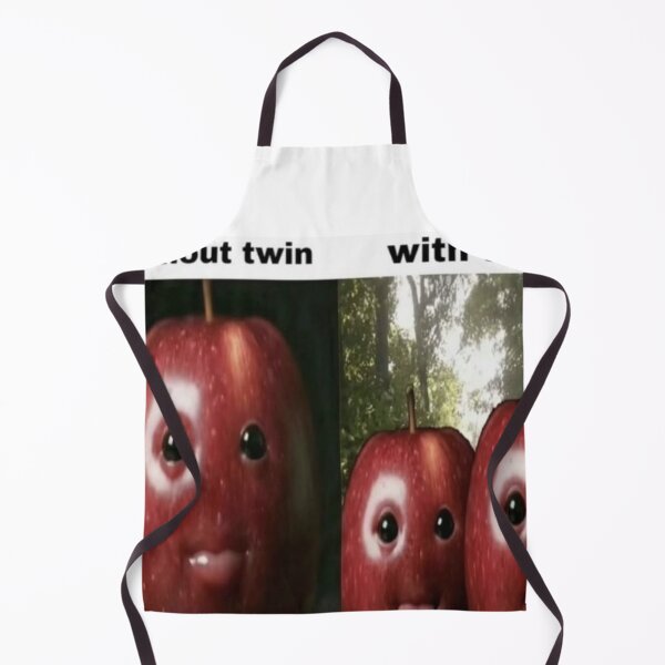Item preview, Apple twin meme designed and sold by SnoozyStore.