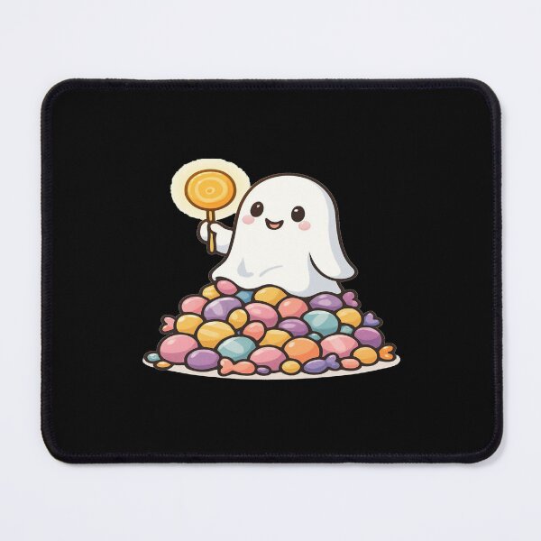 Item preview, Tiny Ghost Sitting on Candy Mountain designed and sold by YourFavBuddy.