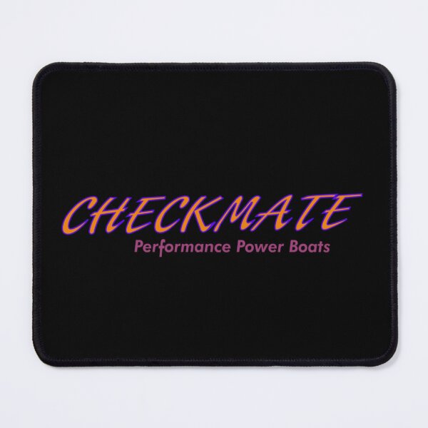 Item preview, Checkmate Performance Power Boats Purple Orange designed and sold by ChristinasMess.
