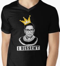 The Notorious RGB tshirt Ruth Bader Ginsburg t shirt I dissent t shirt Men's V-Neck T-Shirt